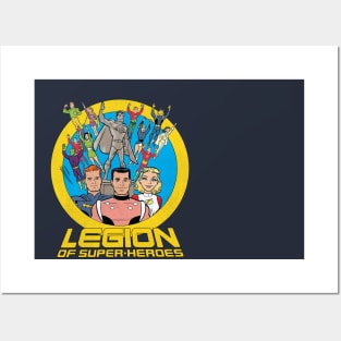 Legion of Super-Heroes Posters and Art